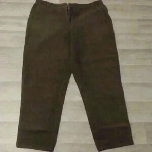 Woolrich Brown Corduroy Straight Leg Pants Women’s Size 10